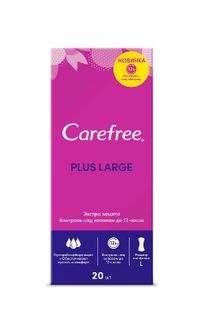 Carefree Прокладки Large plus Fresh № 20
