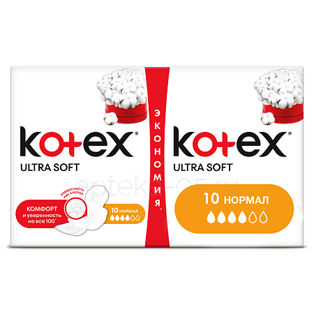 Kotex Прокладки ультра софт Нормал № 20