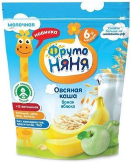 Фруто Няня Каша Овсяная 200 г
