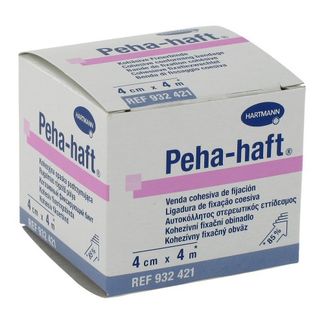 Хартманн Бинт эластичный "Peha-Haft" 4мх4см (синий)