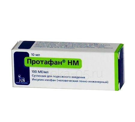 Протафан фл НМ 100МЕ/мл 10 мл