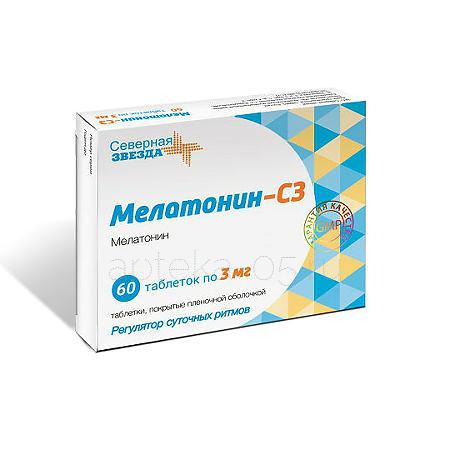 Мелатонин-СЗ тб 3 мг № 60