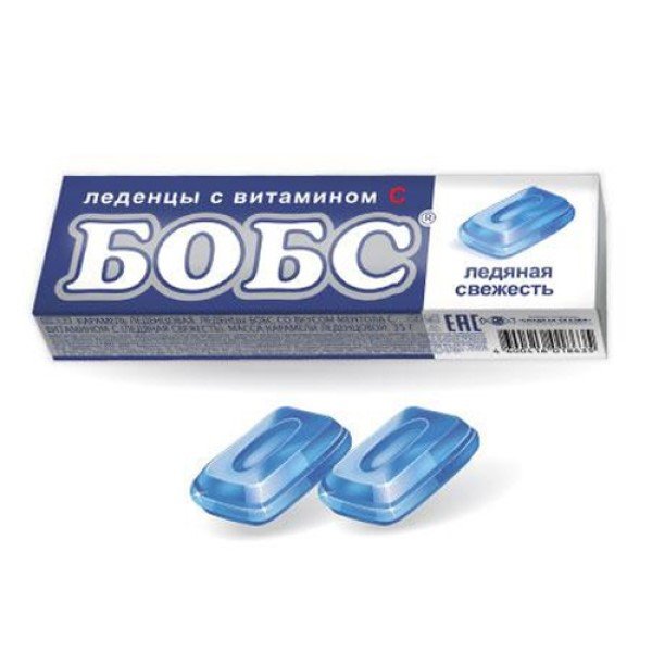 Леденцы "Бобс" (ледяная свежесть) 35 г