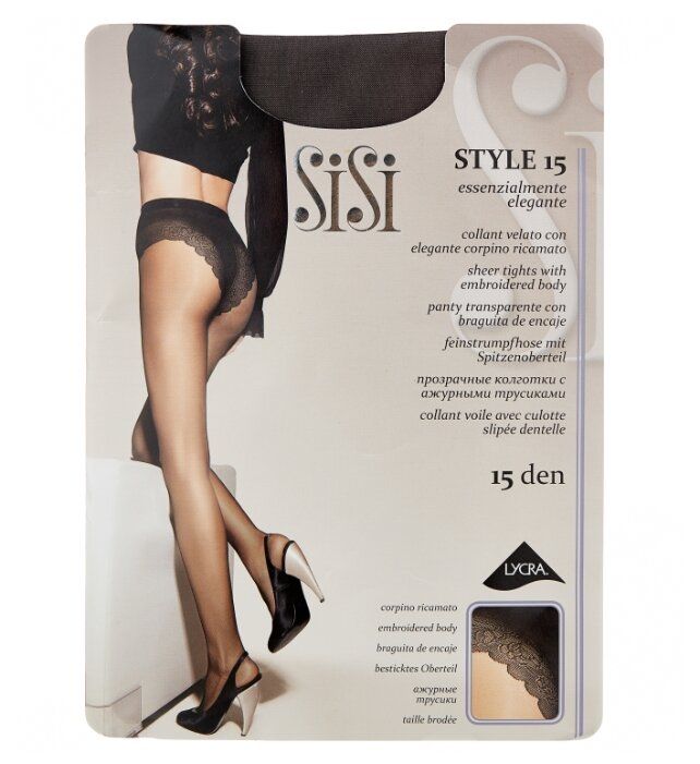 Колготки Sisi Style 15 (3, grafit)