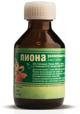 Пиона уклоняющегося настойка 25 мл (Гиппократ)
