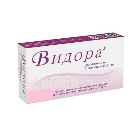 Видора микро тб 3,0мг + 0,02мг № 21+7