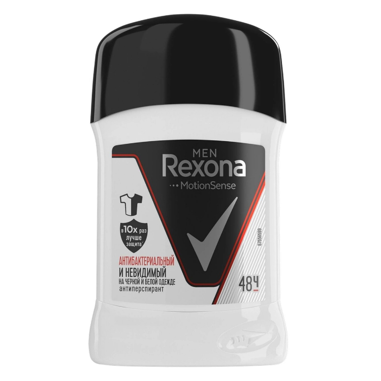 Rexona Дезодорант-стик Невидимый на черном и белом 40 мл