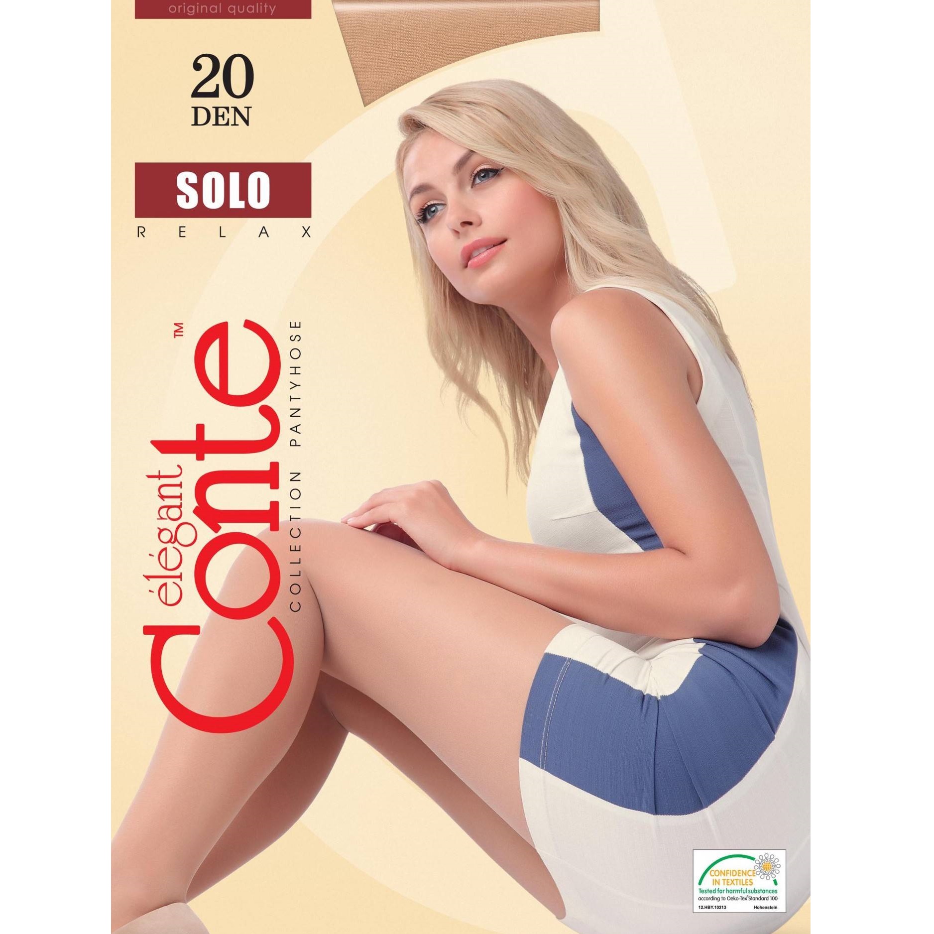 Колготки Conte Solo 20 XL (12) (5, natural)