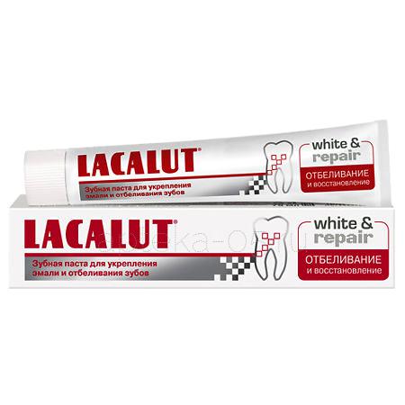 Лакалют зубная паста White and Repair 75 мл