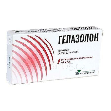 Гепазолон супп. № 10 (Альтфарм)