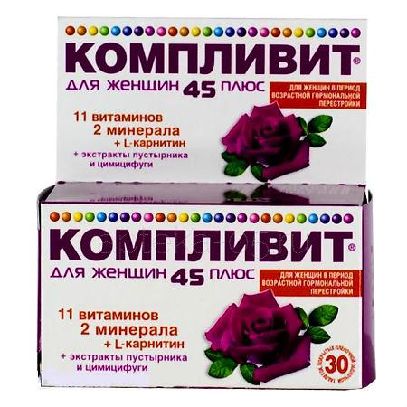 Компливит Для женщин 45+ тб № 30