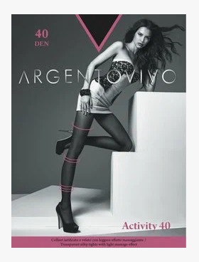 Колготки Argentovivo Activity 40 (2, nero)