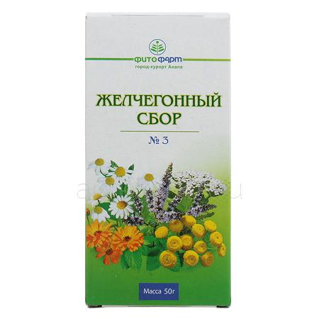 Сбор желчегонный № 3 50 г (Фитофарм ПКФ)