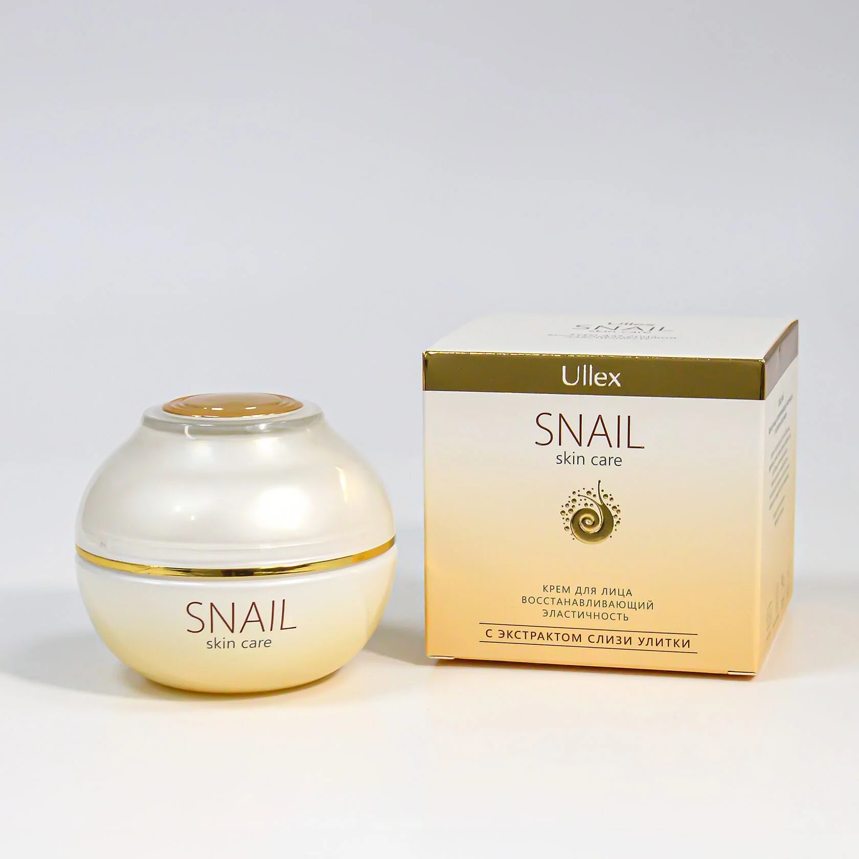 Ullex Snail крем для лица восстанавливающий эластичность 55 г