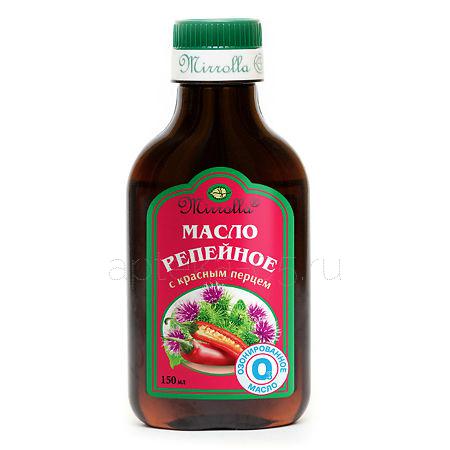 Репейное масло (красный перец) 100 мл (Мирролла)