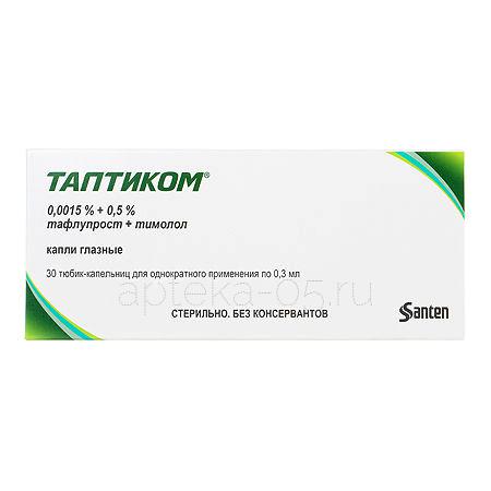 Таптиком гл.капли 0,3 мл № 30