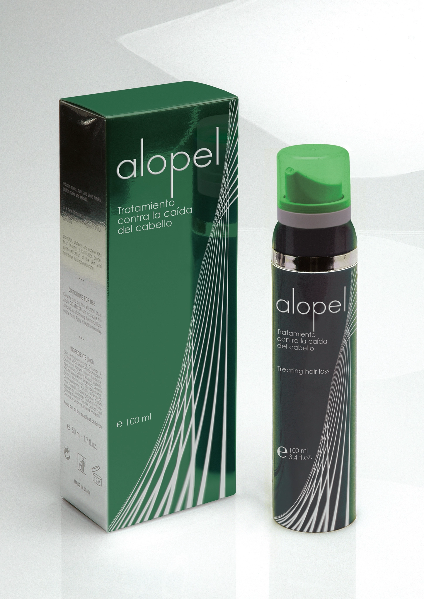 Алопель Пена против выпадения волос 100 мл