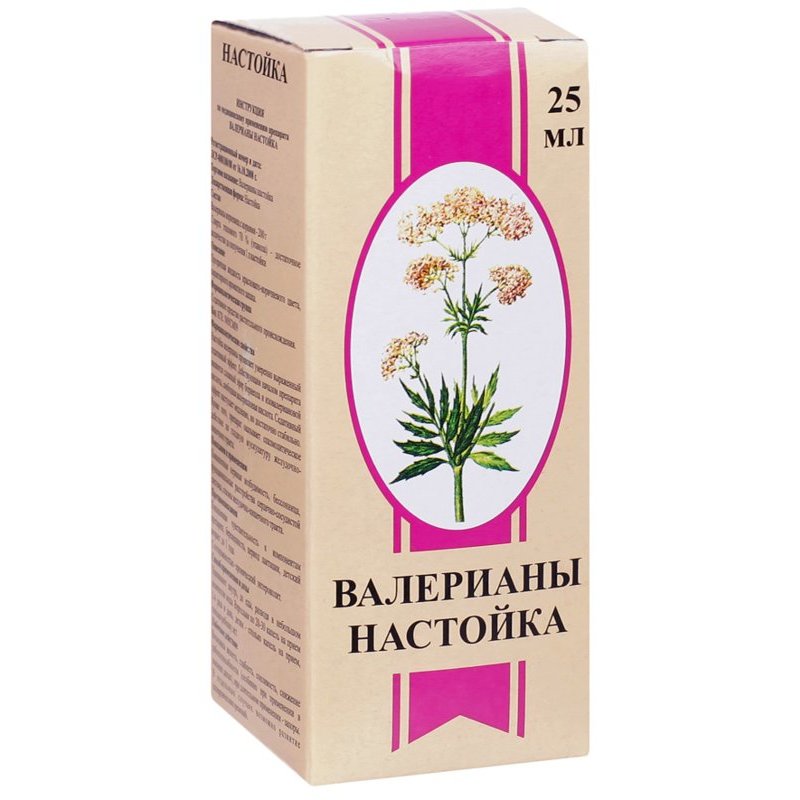 Валерианы настойка 25 мл (Бэгриф)