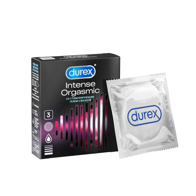 Презервативы "Durex" (Intense Orgasmic) №  3