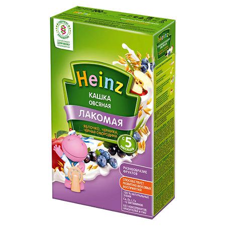 Heinz Лакомая Каша Овсяная яблочко-черника-черная смородина (5м+) 200 г