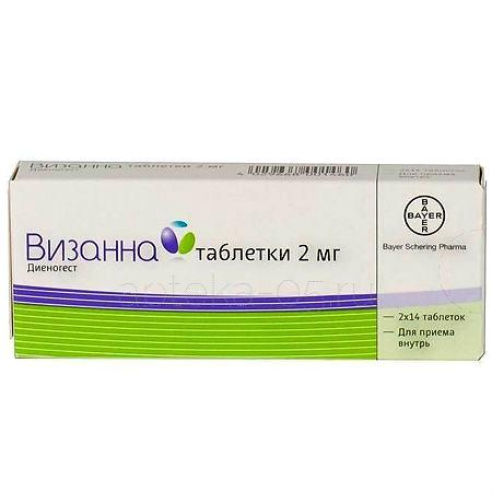 Визанна тб 2 мг № 28