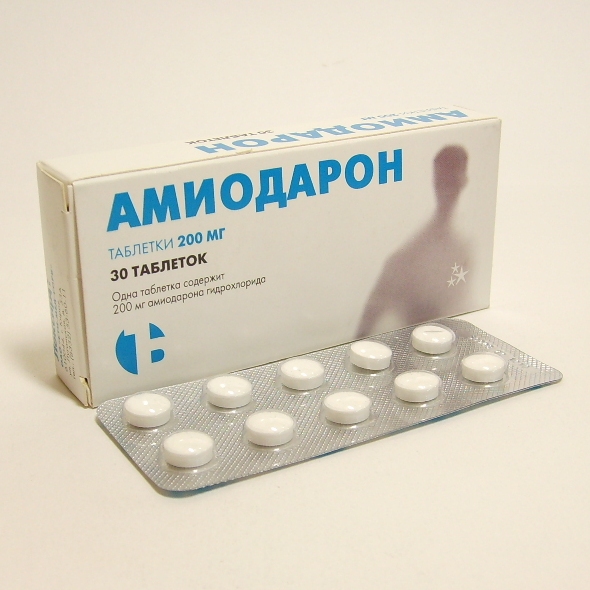 Амиодарон тб 200 мг № 30 (Авва/Сти)
