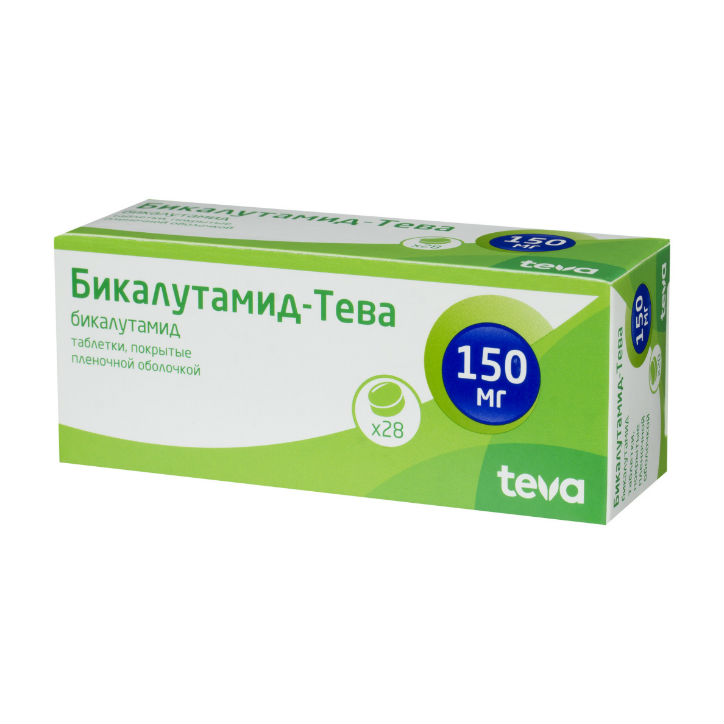 Бикалутамид-Тева тб 150 мг № 28