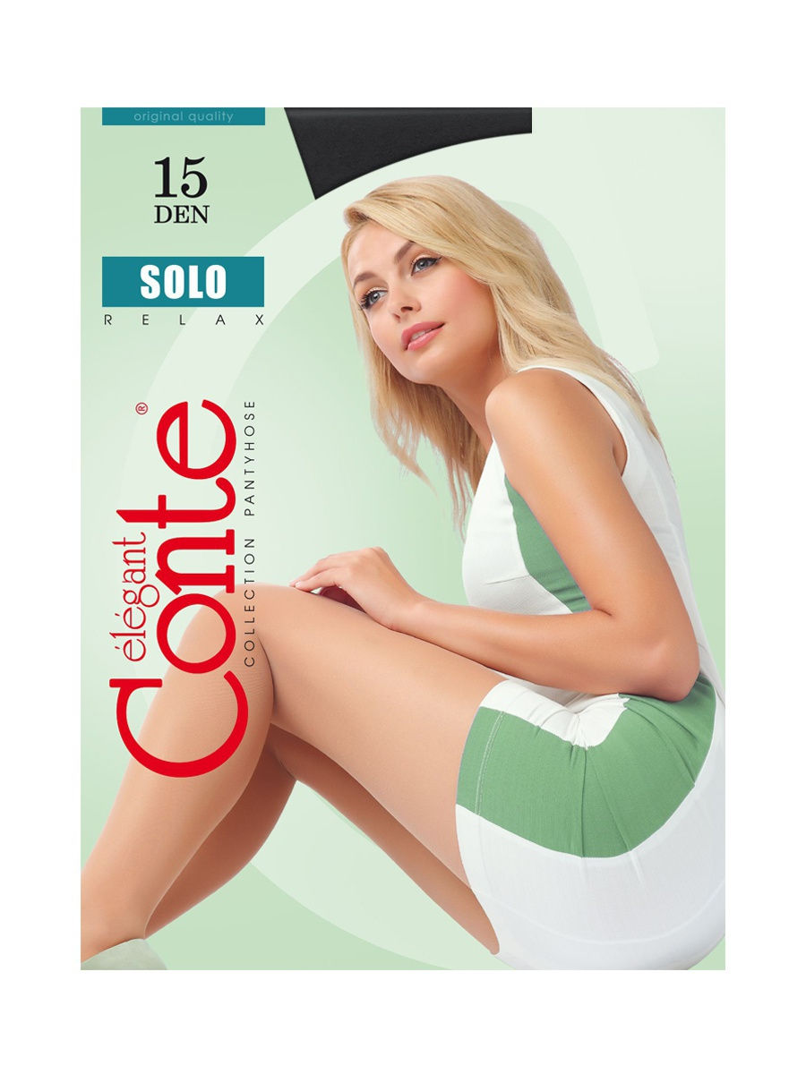 Колготки Conte Solo 15 (12) (4, nero)
