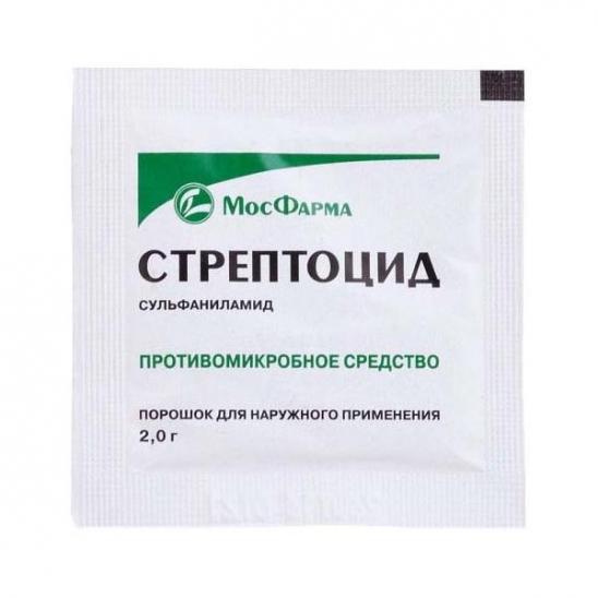 Стрептоцид порошок 2 г (Белмедпреп)