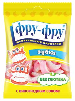 Фру-фру мармелад жевательный зубки 30г