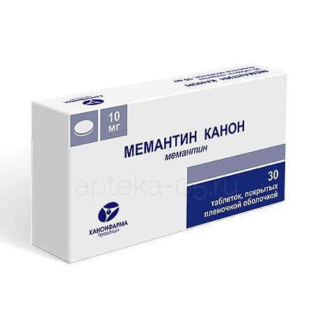 Мемантин Канон тб 10 мг № 30