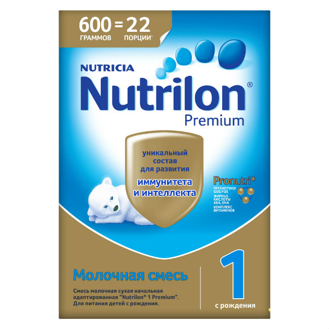 Нутрилон Премиум 1 молочная смесь  600 г