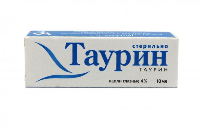 Таурин тюб-кап 4% 10 мл (тауфон) (Славянская А)