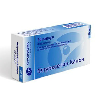 Флуоксетин Канон капс 20 мг № 30