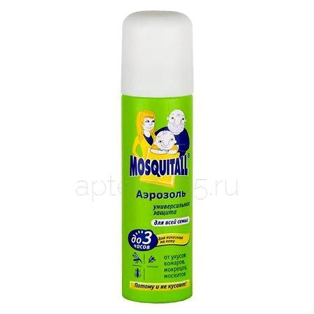 Москитол "Универсальная защита" аэрозоль от комаров 150 мл