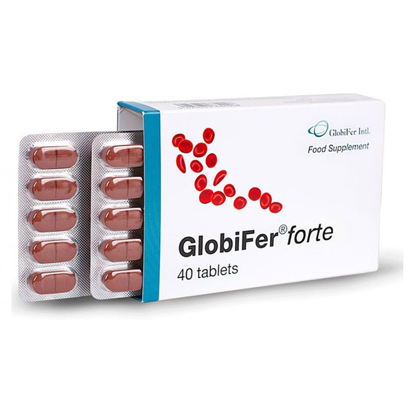 Глобифер форте тб 900 мг № 40