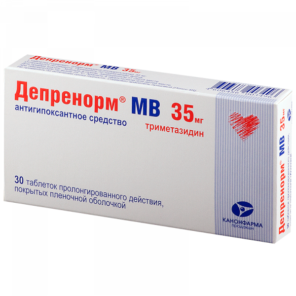 Депренорм МВ тб 35 мг № 30