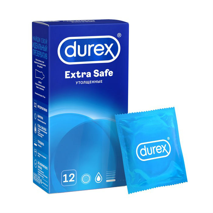 Презервативы "Durex" (extra safe) № 12
