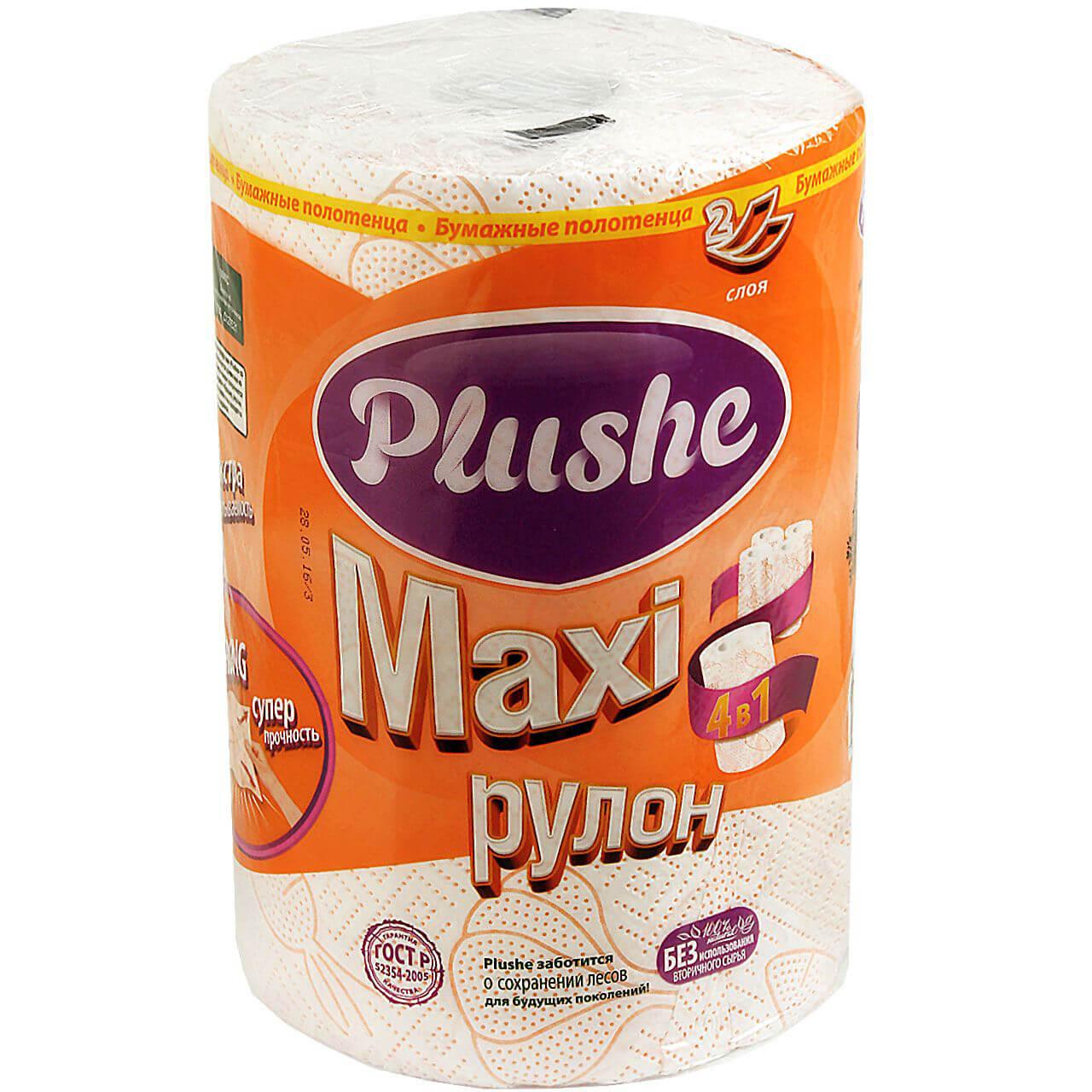 Plushe Полотенце бумажное Maxi 40 м № 1