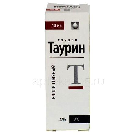 Таурин тюб-кап 4% 10 мл (тауфон) (Лекко- Фармстандарт)