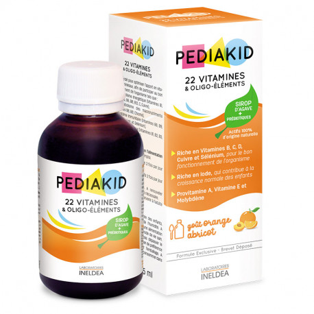 Педиакид 22-Витамина сироп для сбалансированного роста организма 125 мл