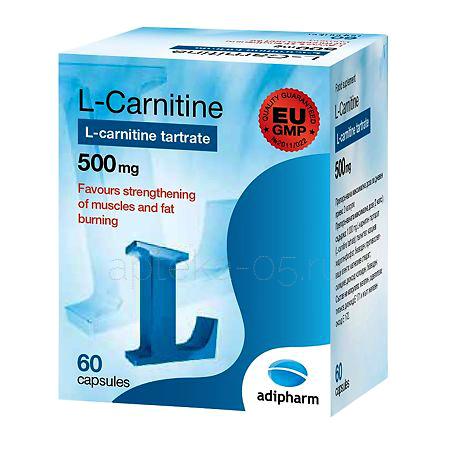 L-Карнитин капс № 60 (Адифарм)