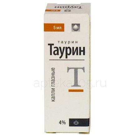 Таурин тюб-кап 4%  5 мл (тауфон) (Лекко- Фармстандарт)