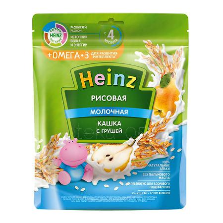 Heinz Каша (мол) Рисовая с грушей и Омега-3 250 г