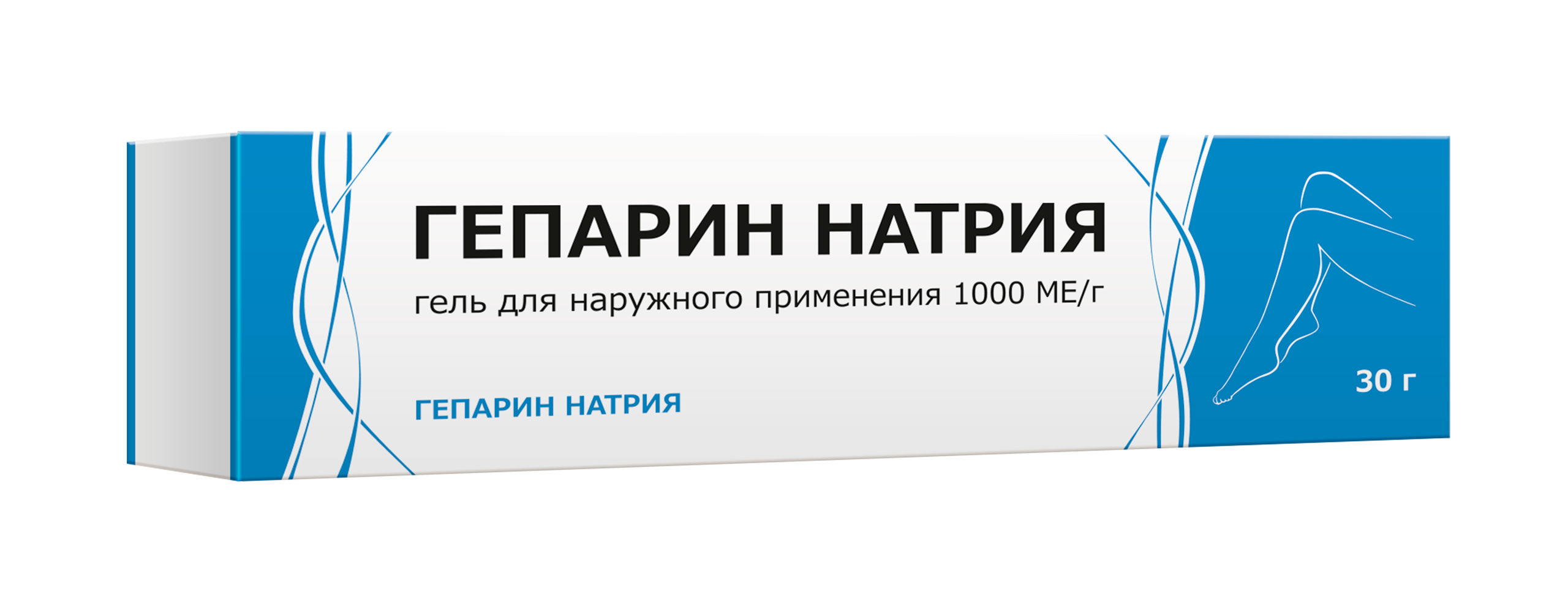 Гепарин гель 1000МЕ/г 30 г (Тульская ФФ)