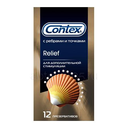 Презервативы "Contex" Relief (ассорти из 2 видов) № 12