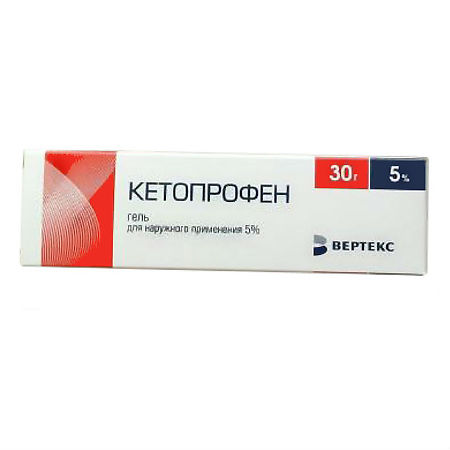 Кетопрофен гель 5% 30 г (Синтез)