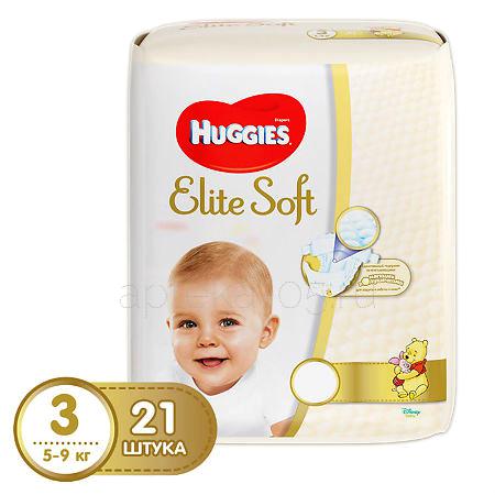 Huggies Подгузники Элит Софт 3 (5-9 кг) № 21
