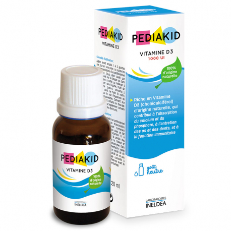 Педиакид Витамин Д3 для укрепления иммунитета фл 20 мл