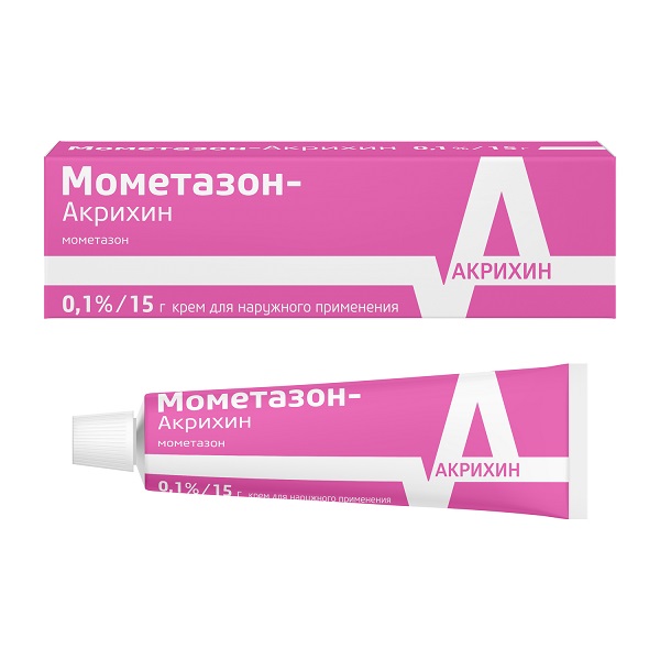 Мометазон-Акрихин крем 0,1% 15 г